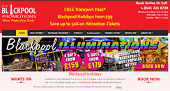 Desktop Screenshot of blackpoolpromotions.com