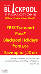 Mobile Screenshot of blackpoolpromotions.com